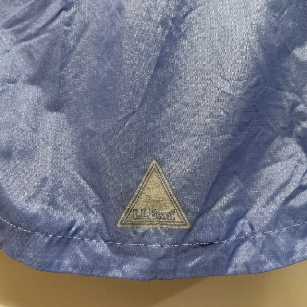 L.L. Bean Kids Blue Hooded Raincoat